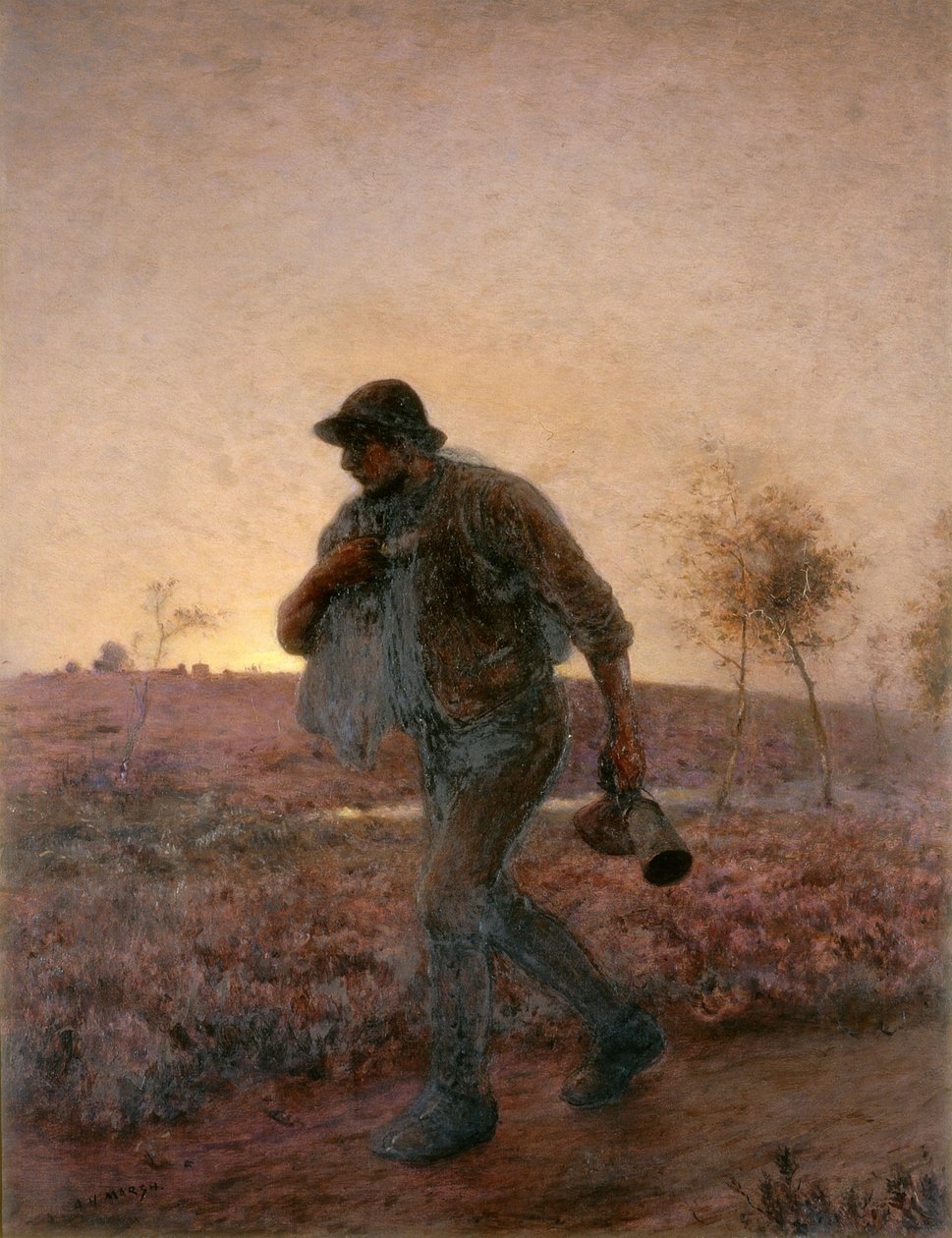Plowman Homeward harjoittaa väsynyttä tapaansa tekijältä Arthur Hardwick Marsh