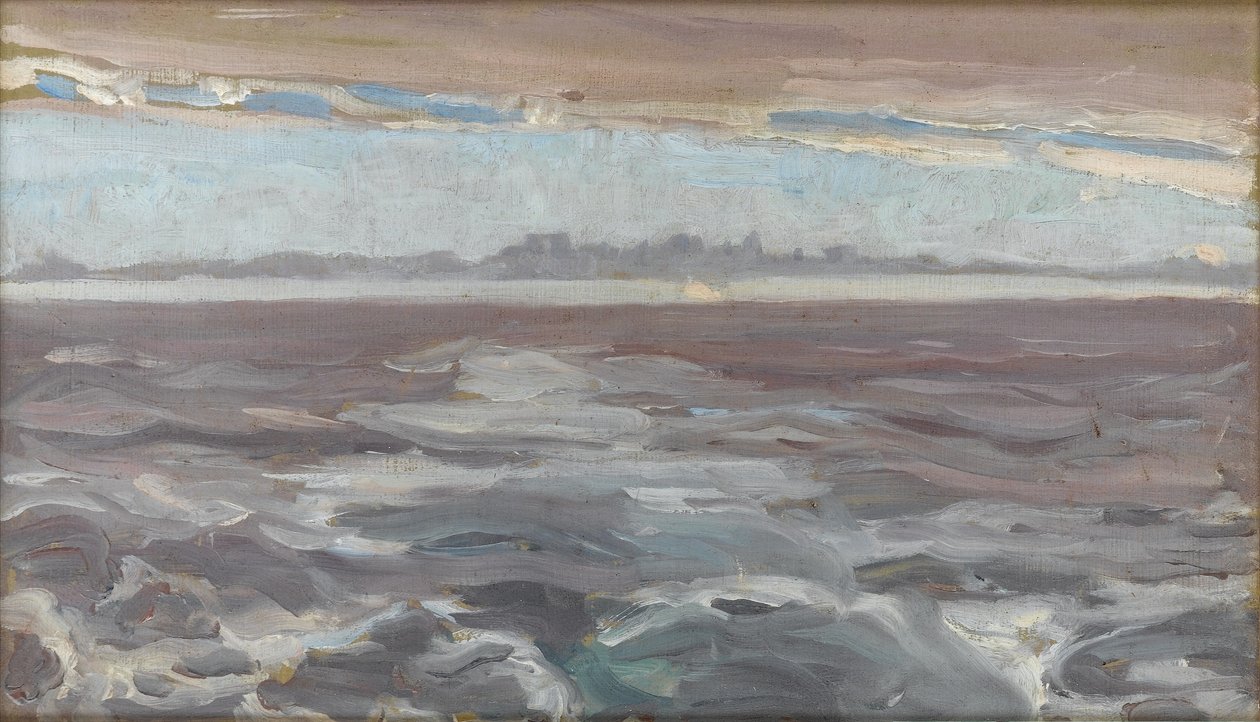 Kaukainen näkymä Venetsiaan, noin 1900 tekijältä Arthur Haythorne Studd