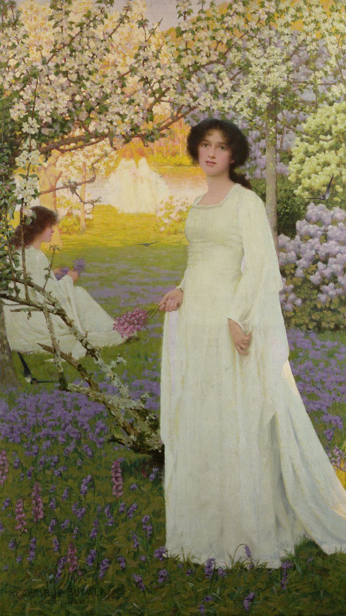 kevät, 1896 tekijältä Arthur Herbert Buckland