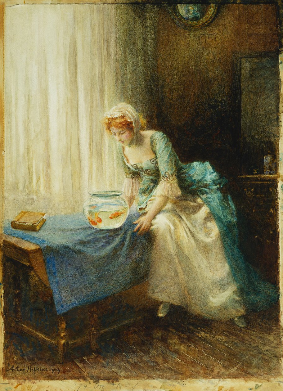 Kultakala, 1909 tekijältä Arthur Hopkins