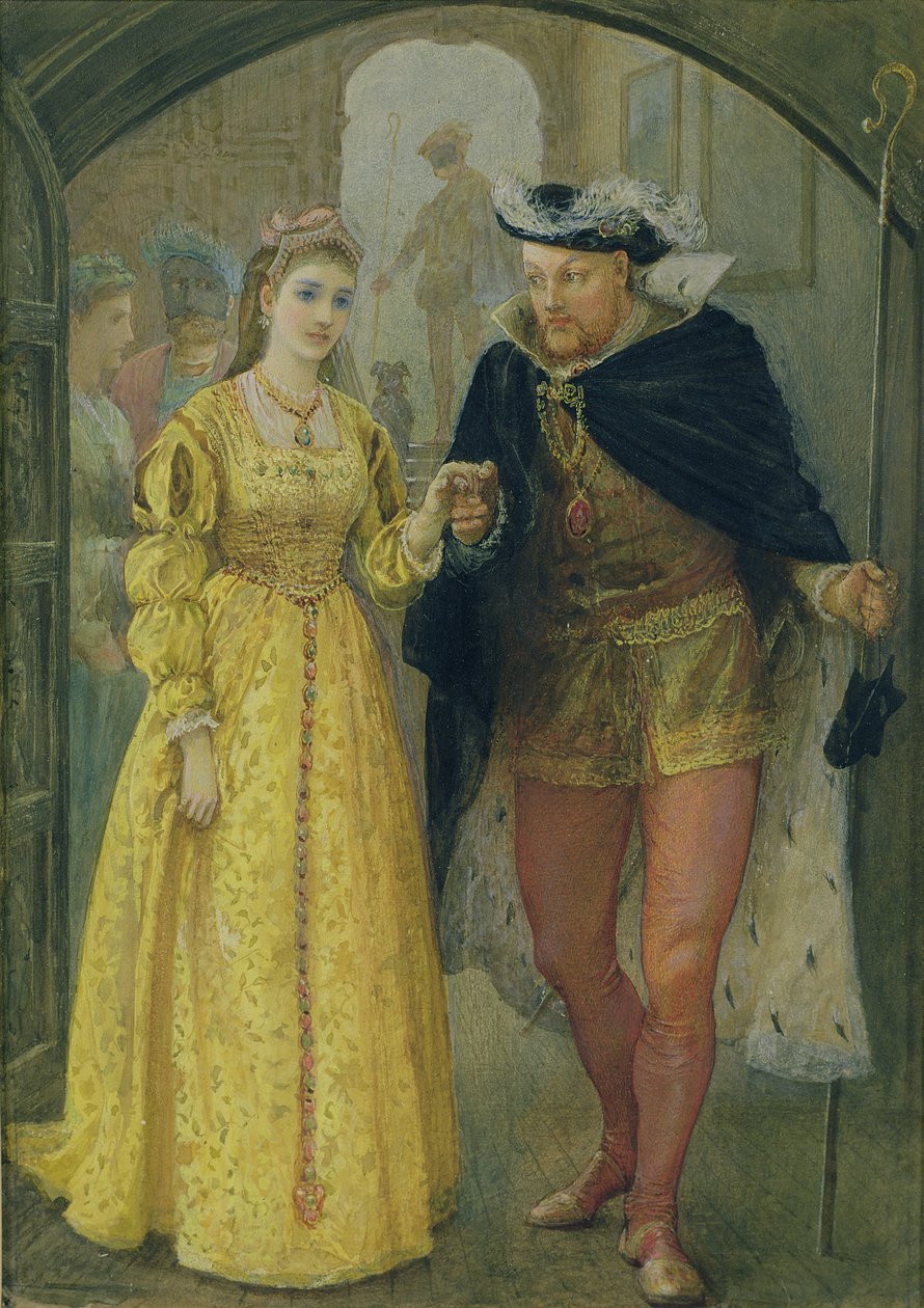 Henry VIII ja Anne Boleyn tekijältä Arthur Hopkins