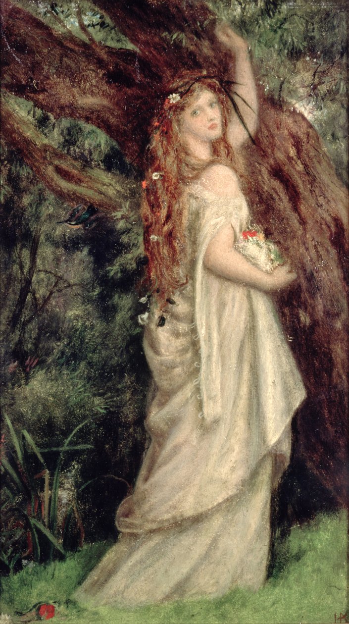 Ophelia tekijältä Arthur Hughes