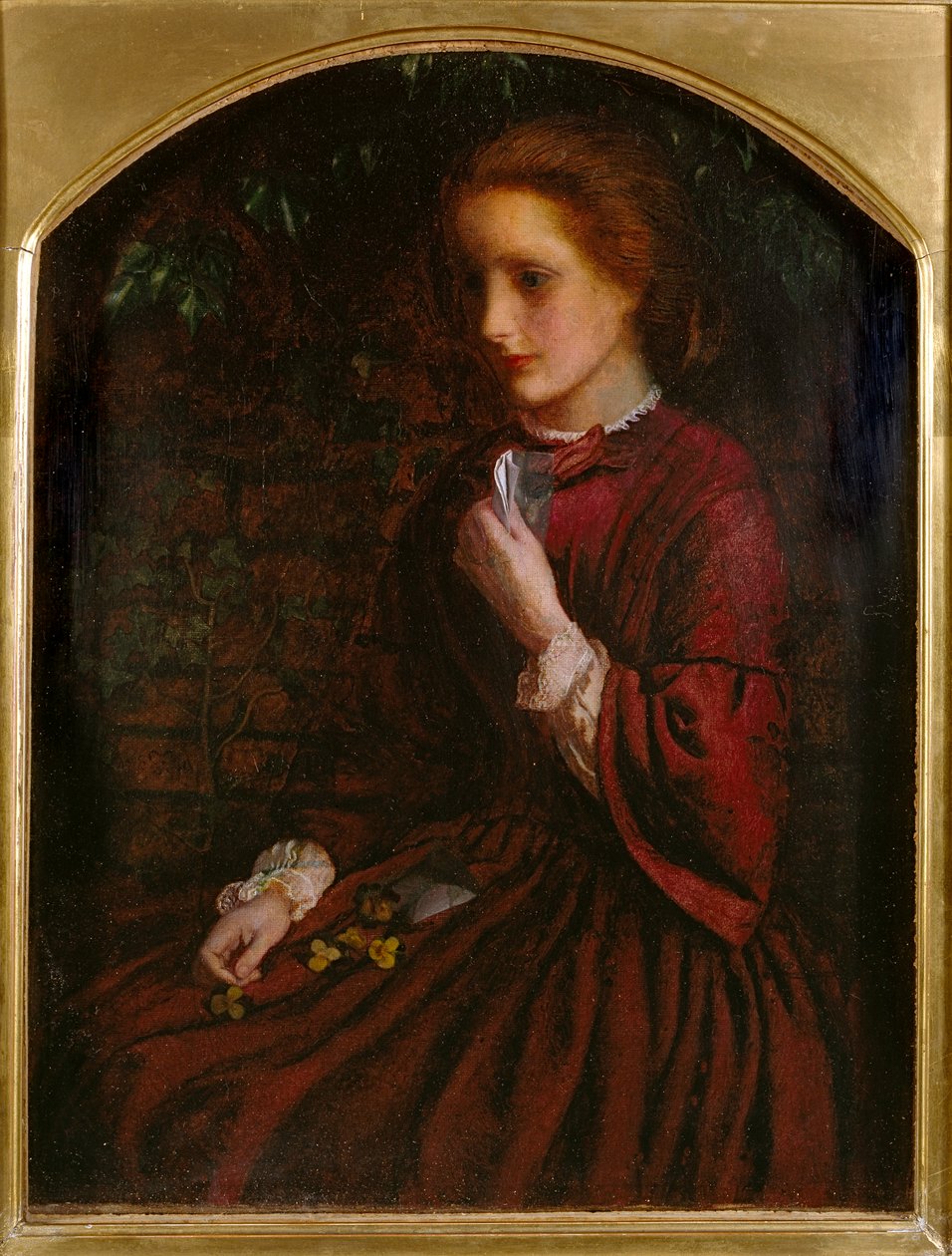 Orvokit, c1860 tekijältä Arthur Hughes