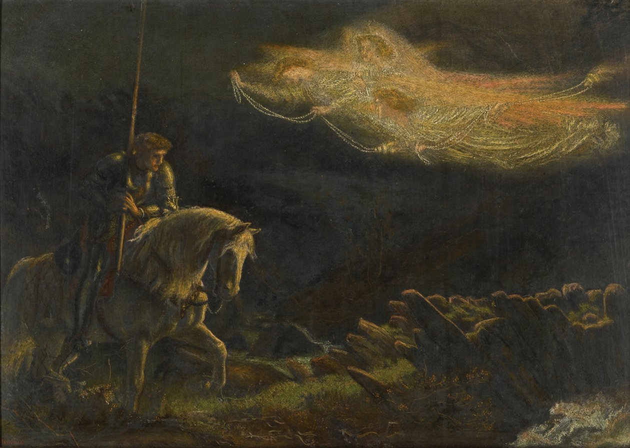 Sir Galahad. Pyhän Graalin etsintä tekijältä Arthur Hughes