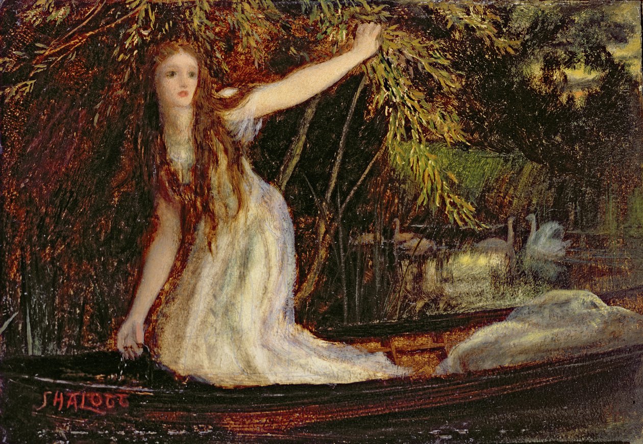 Shalottin rouva tekijältä Arthur Hughes