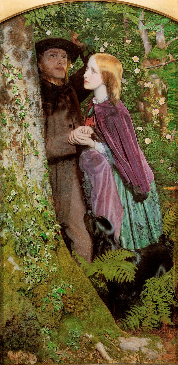Pitkä kihlaus, 1859. tekijältä Arthur Hughes