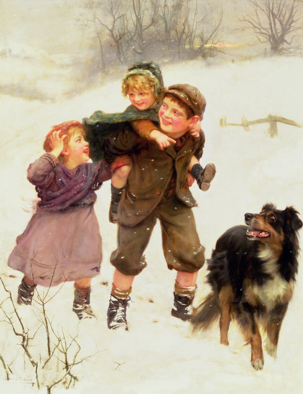 Piggy Back Ride tekijältä Arthur John Elsley