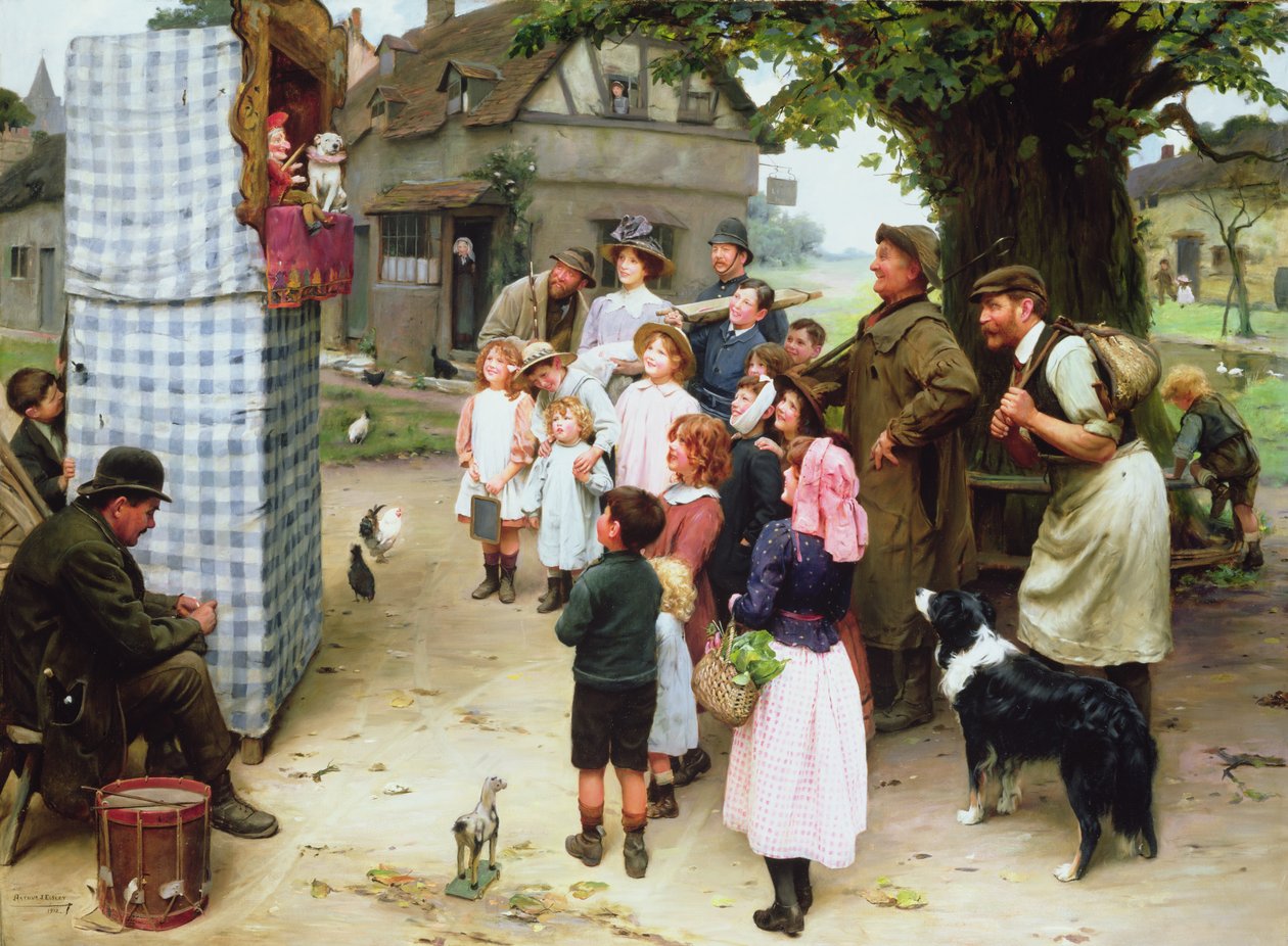 Punch and Judy Show tekijältä Arthur John Elsley