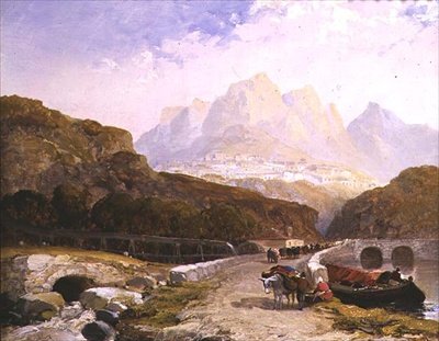 Kohtaus Portugalissa tekijältä Arthur Joseph Meadows