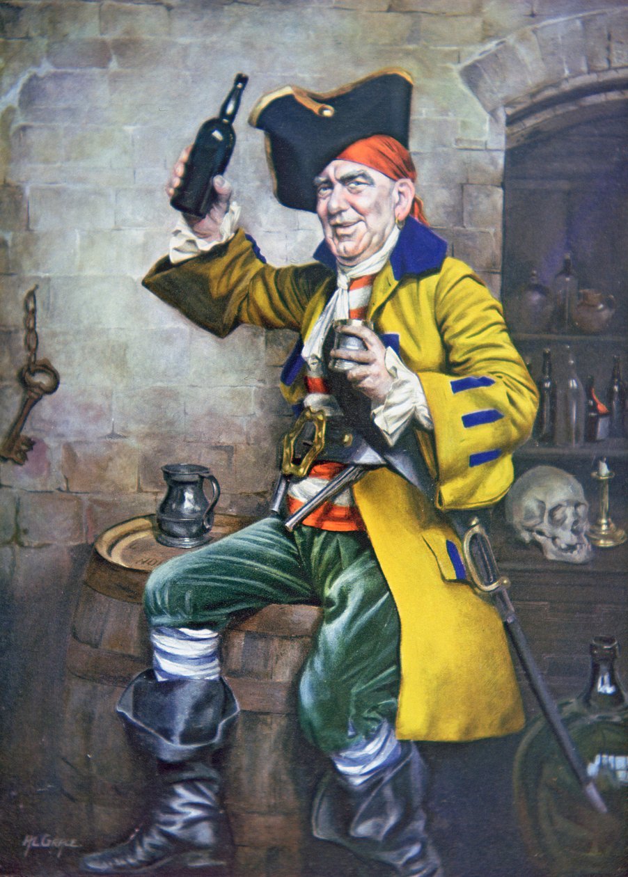 Pirate Type (väri litho) tekijältä Arthur Longlands Grace