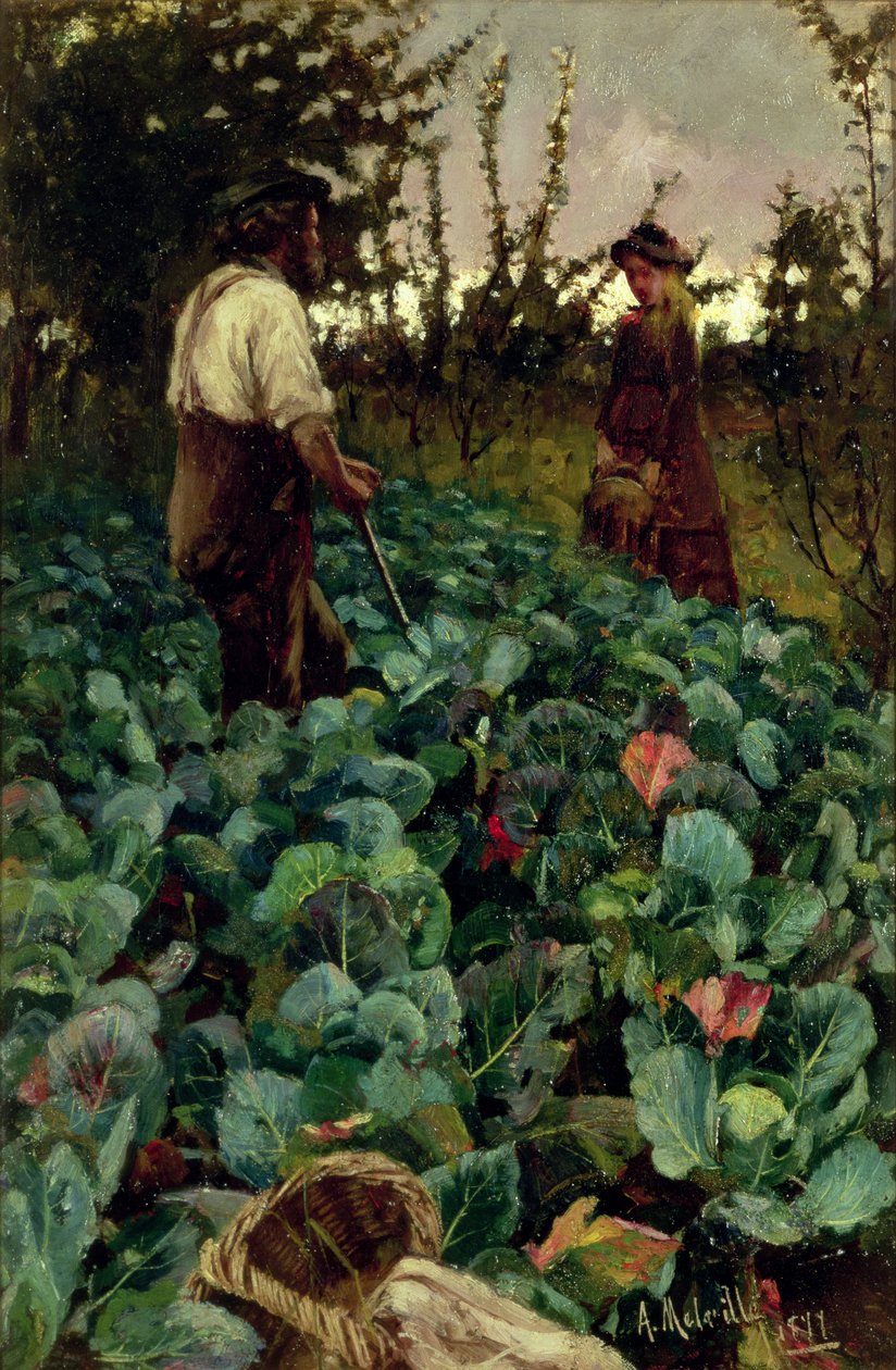 Kaalipuutarha tekijältä Arthur Melville