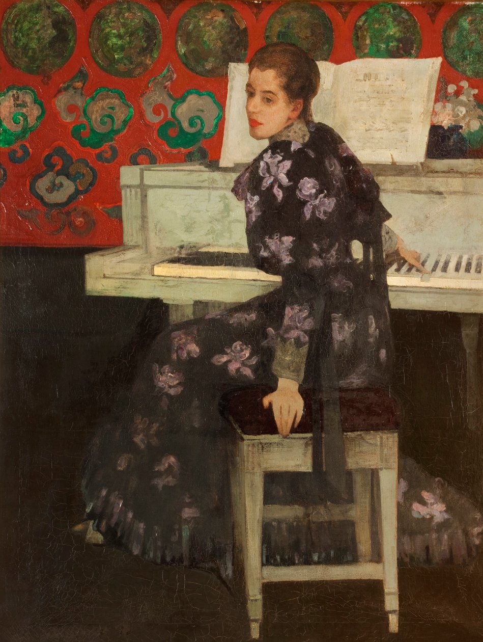 Valkoinen piano, 1894 tekijältä Arthur Melville