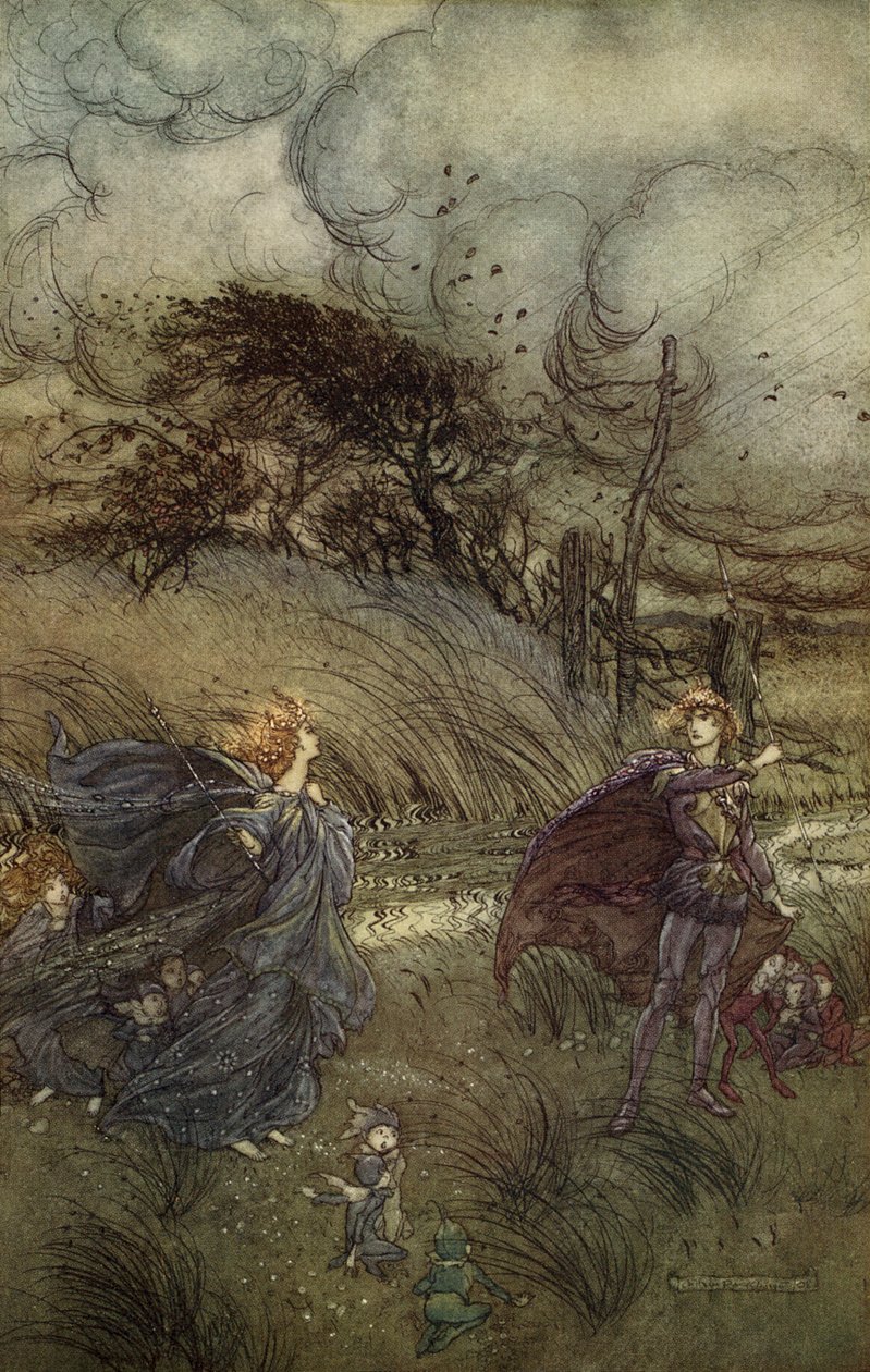 Juhannusyön unelma tekijältä Arthur Rackham