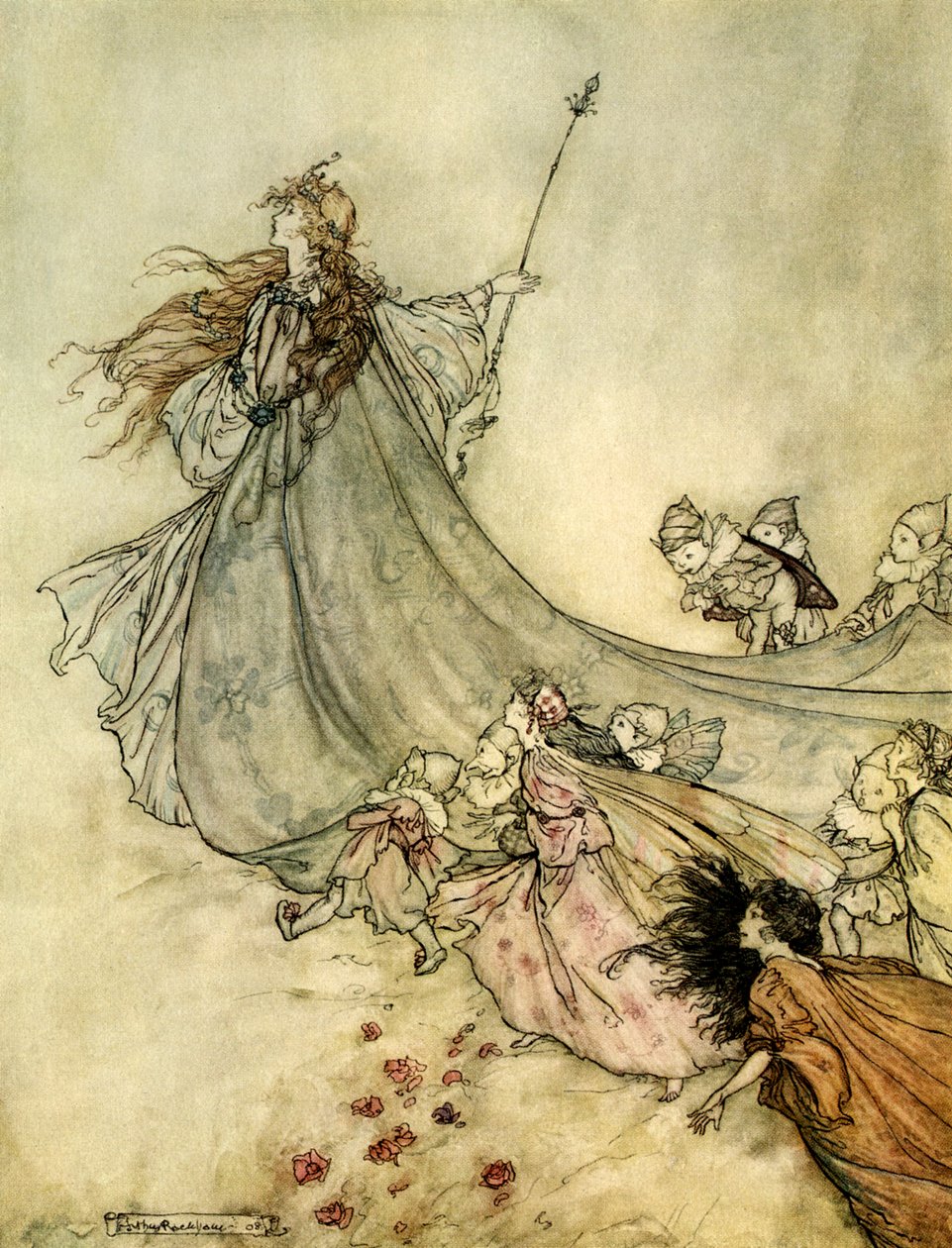 Juhannusyön unelma tekijältä Arthur Rackham