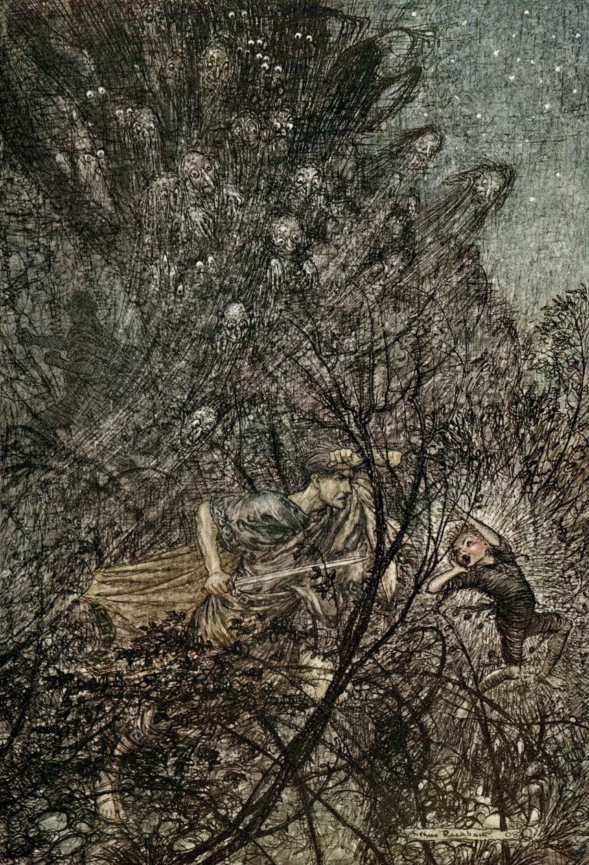 Juhannusyön unelma tekijältä Arthur Rackham