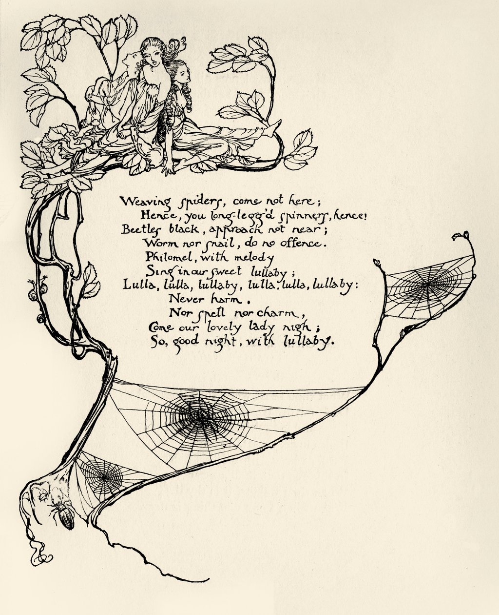 Kukat tekijältä Arthur Rackham