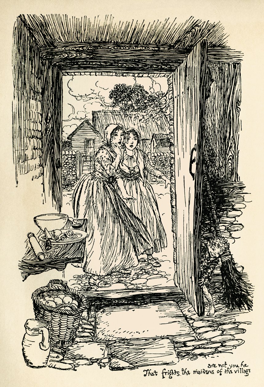 Juhannusyön unelma tekijältä Arthur Rackham