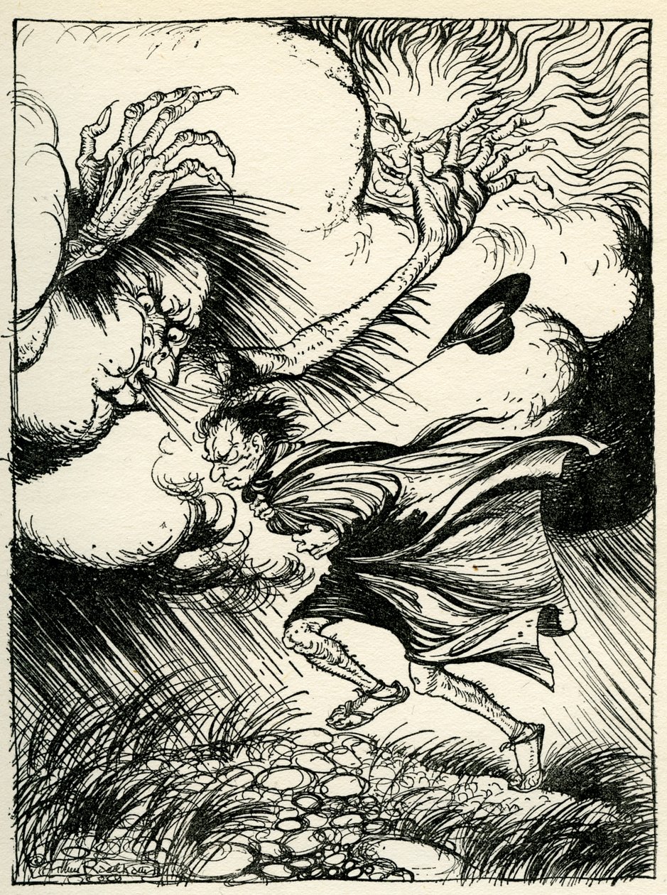 Aisopoksen tarinat tekijältä Arthur Rackham