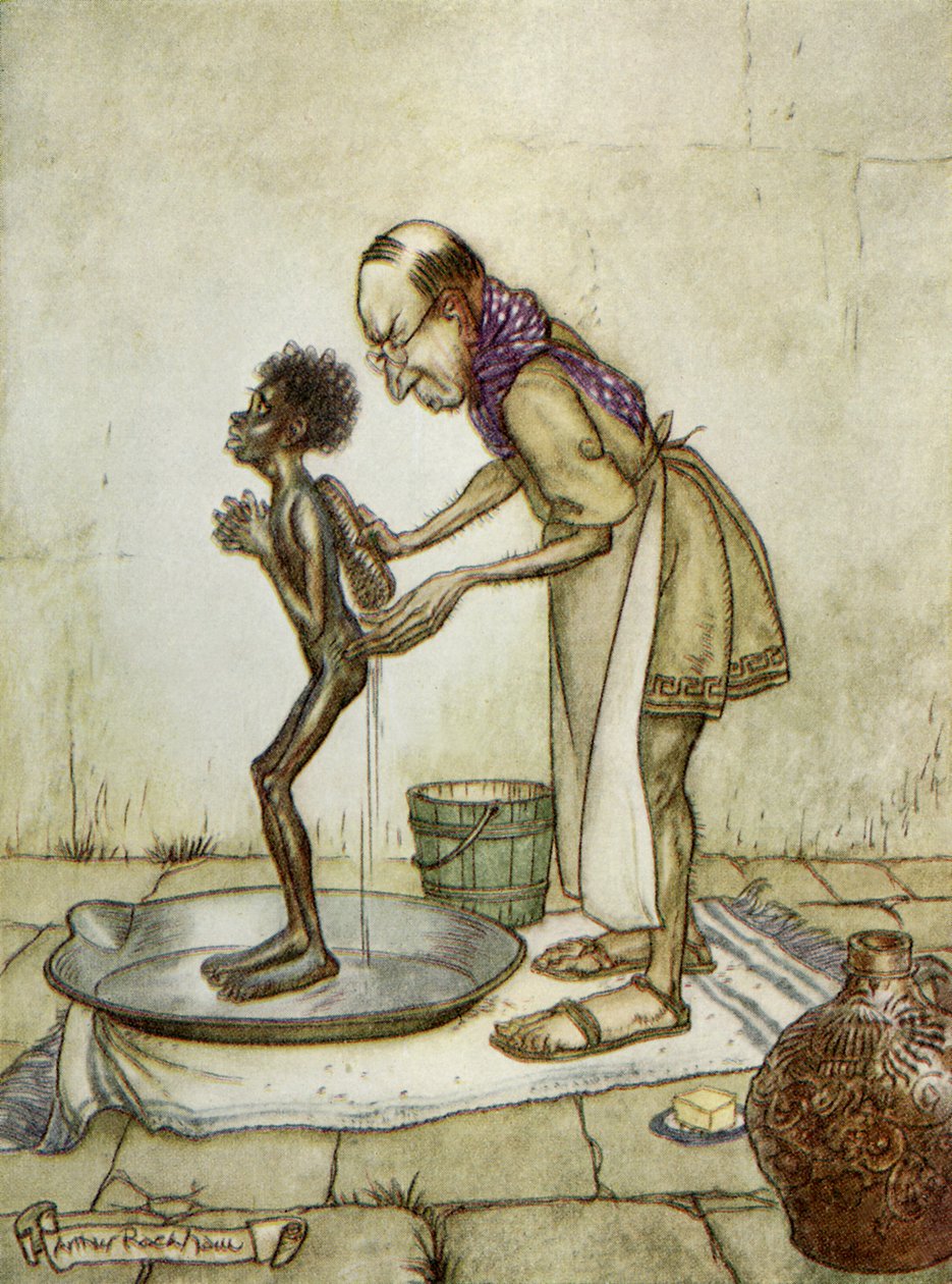 Aisopoksen tarinat tekijältä Arthur Rackham