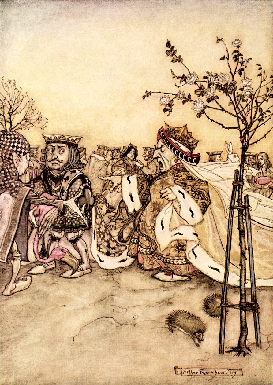 Lewis Carrollin Liisa seikkailut ihmemaassa tekijältä Arthur Rackham