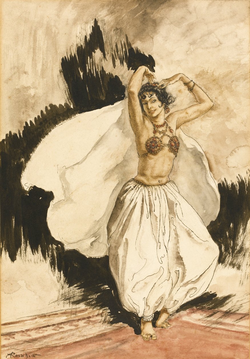 Anitras Tanssi. Henrik Ibsenin kuvitus Peer Gyntille tekijältä Arthur Rackham