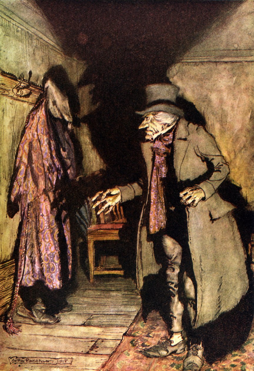 Charles Dickensin joululaulu tekijältä Arthur Rackham