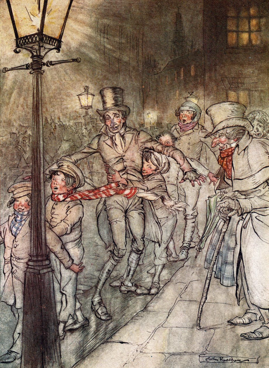 Joululaulu, Arthur Rackham tekijältä Arthur Rackham