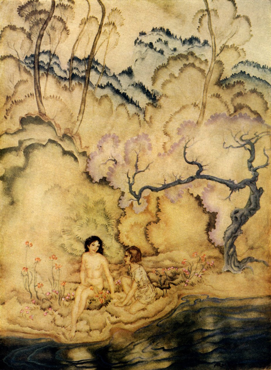 Edgar Allan Poen Eleonora tekijältä Arthur Rackham