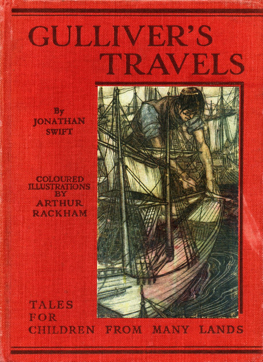 Jonathan Swiftin Gulliverin matkat tekijältä Arthur Rackham