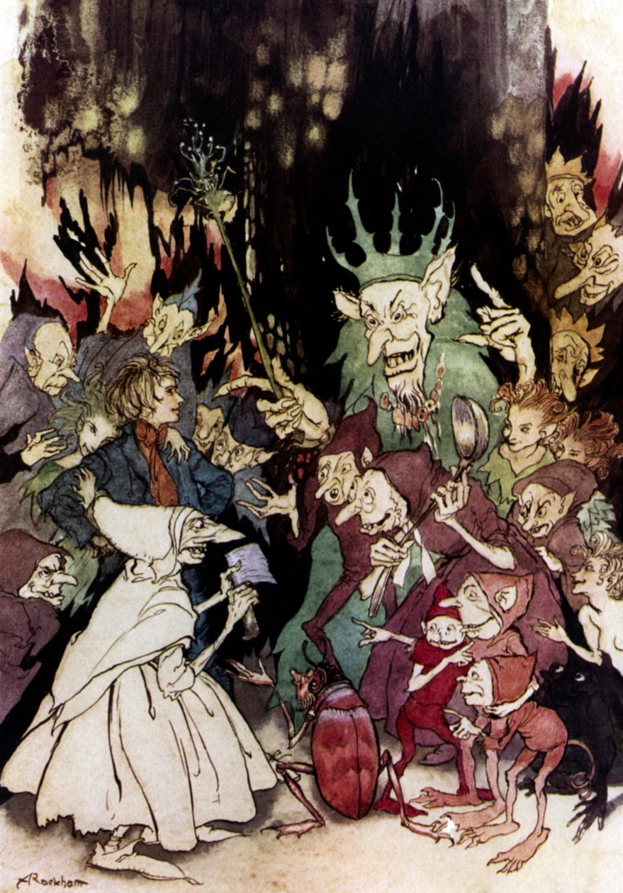 Henrik Ibsenin ikätoveri tekijältä Arthur Rackham