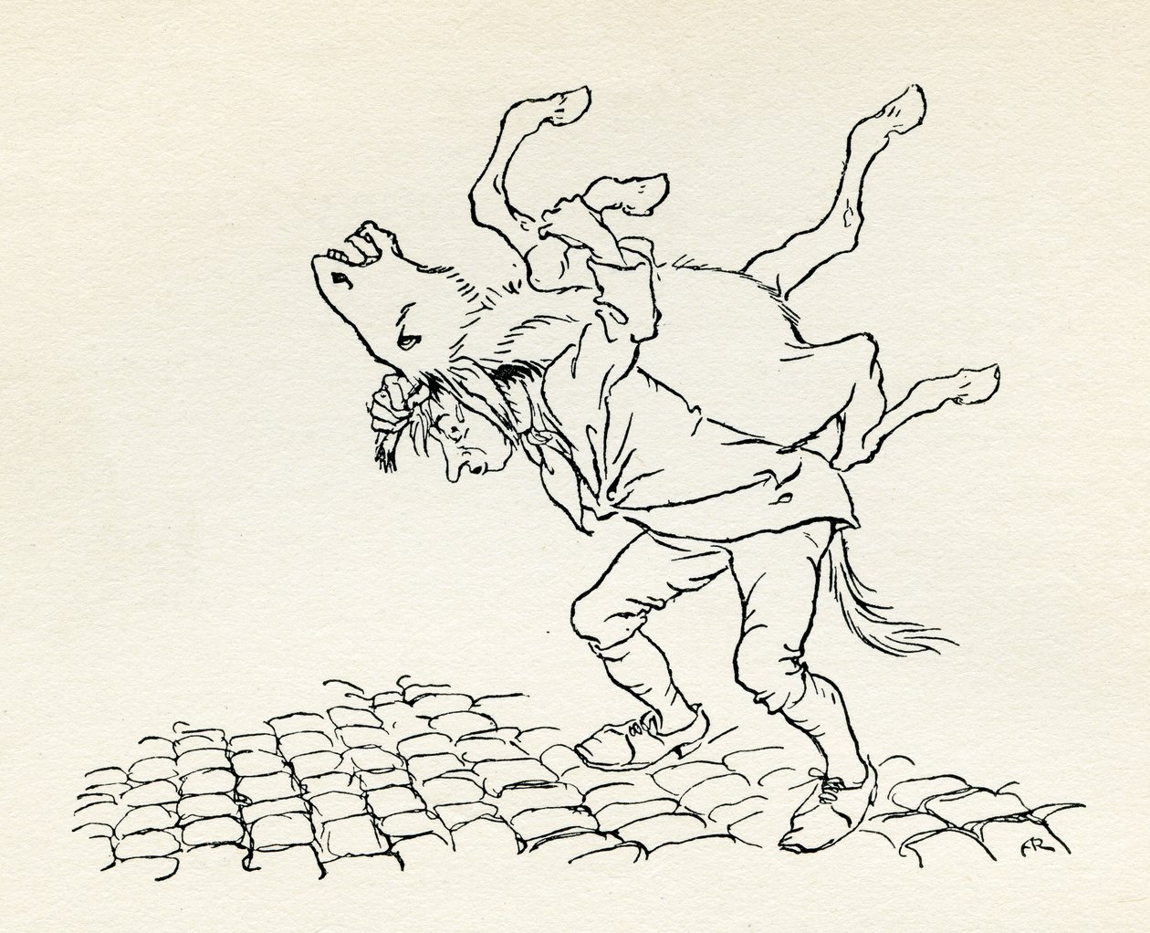 Laiska Jack tekijältä Arthur Rackham