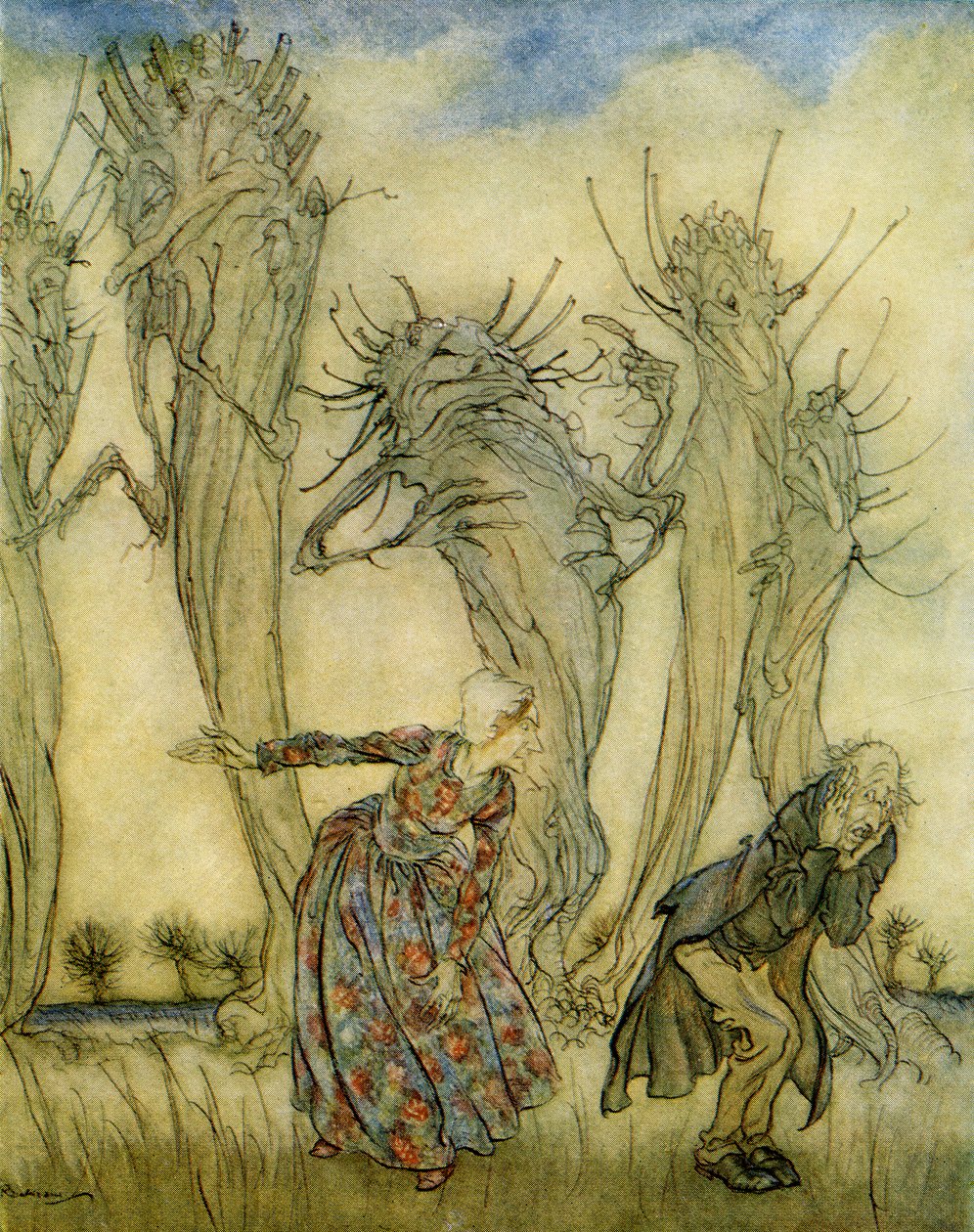 Herra ja rouva Etikka tekijältä Arthur Rackham