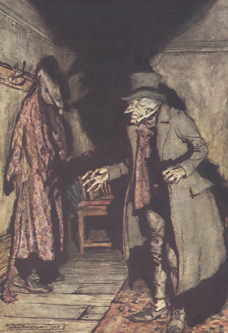 "Ei kukaan sängyn alla..." tekijältä Arthur Rackham