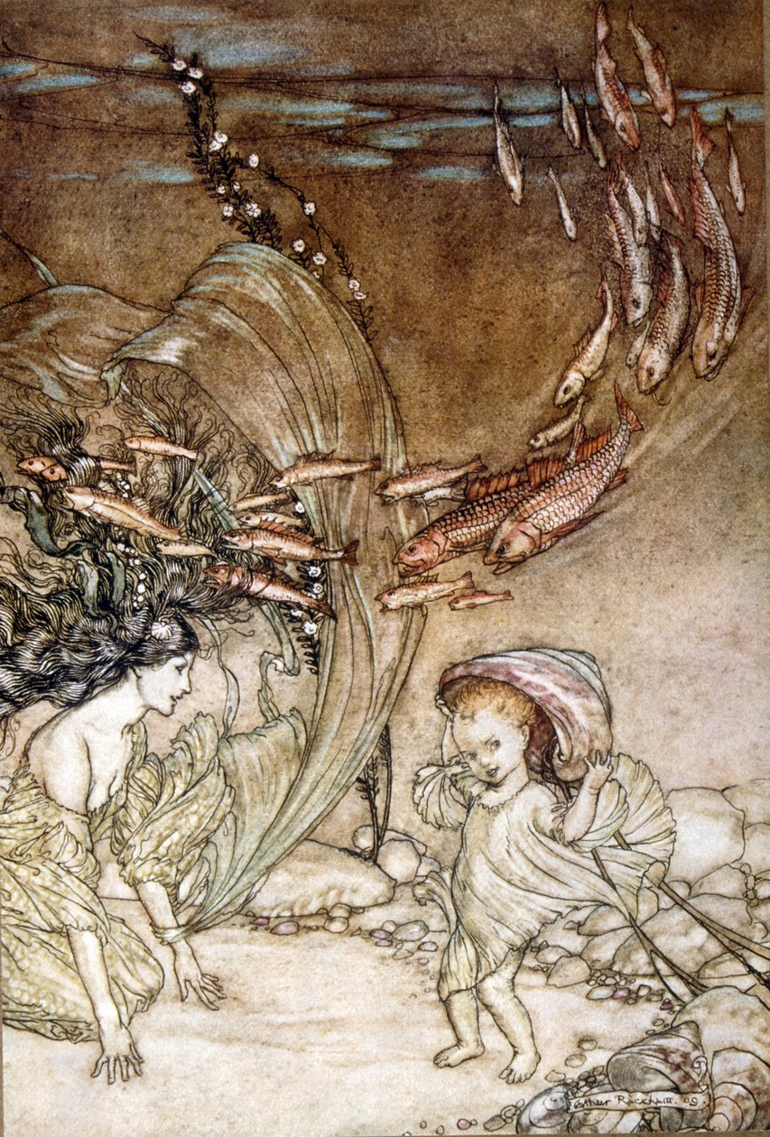 Ondine tekijältä Arthur Rackham