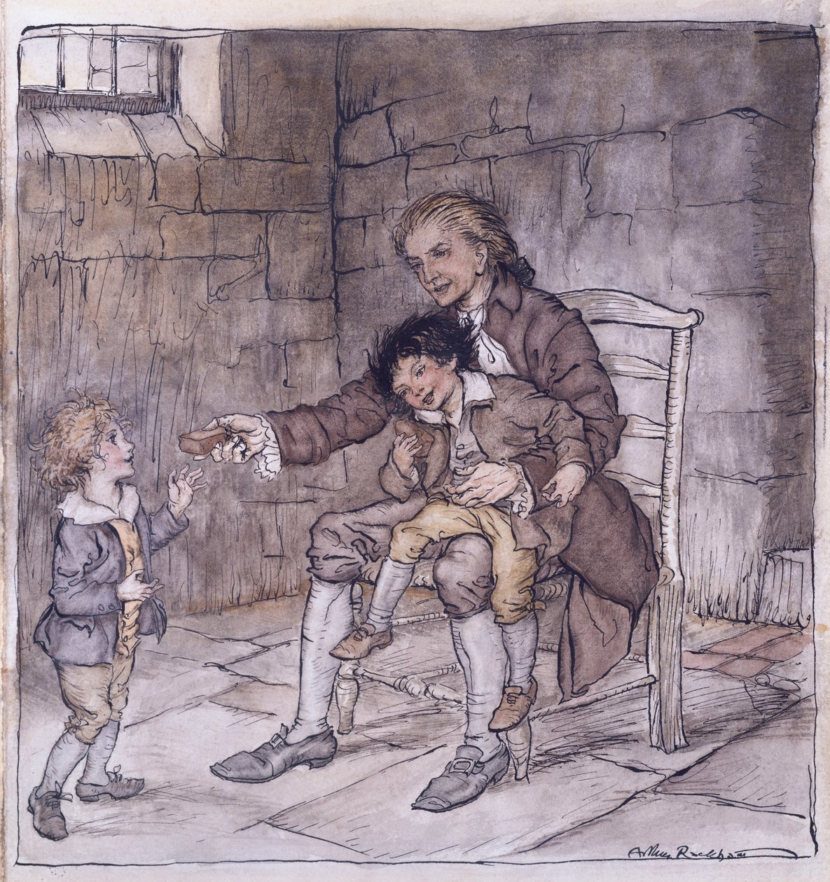 Sir William Thornhill tekijältä Arthur Rackham