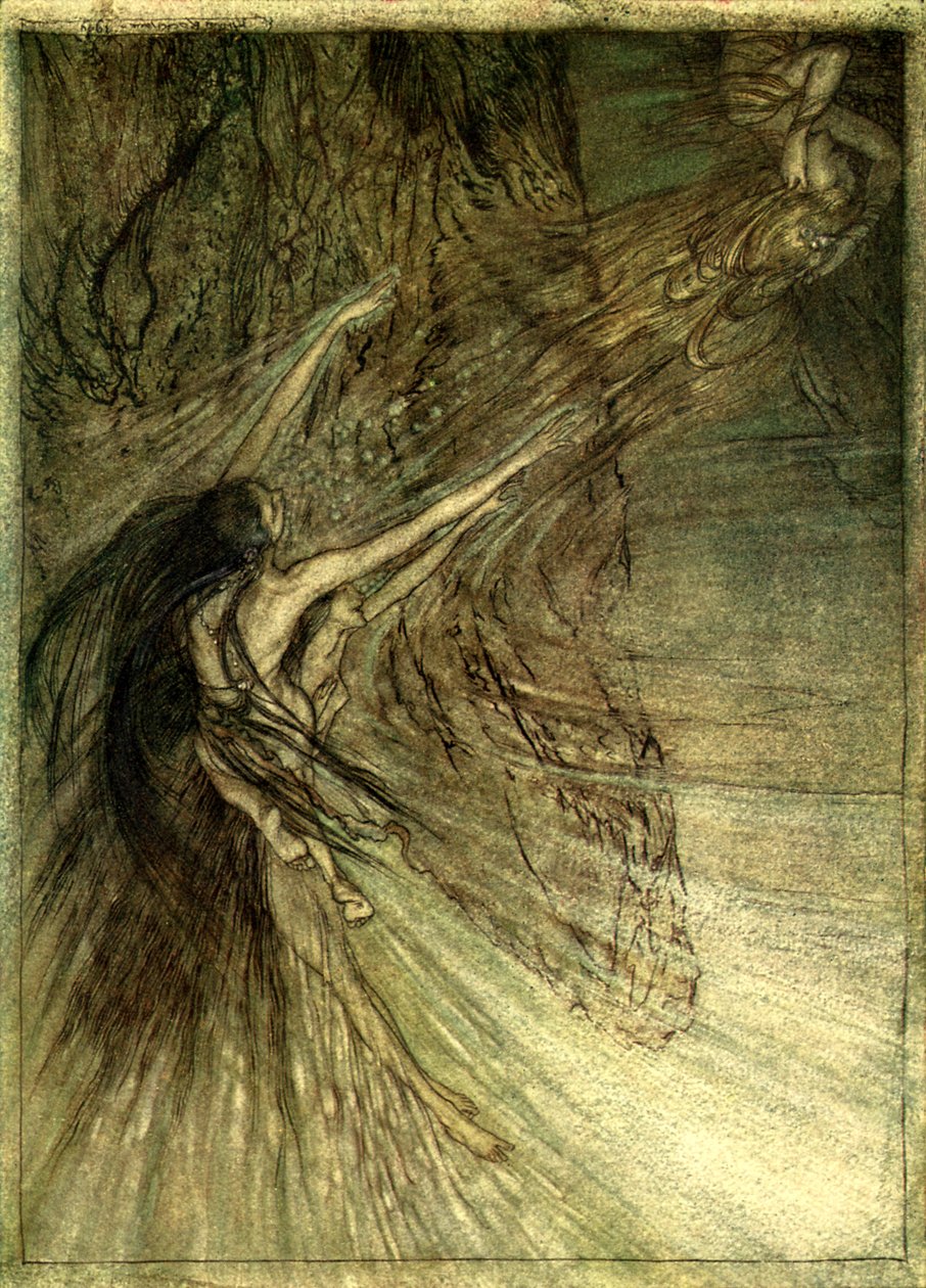 Rhinegold Das Rheingold tekijältä Arthur Rackham