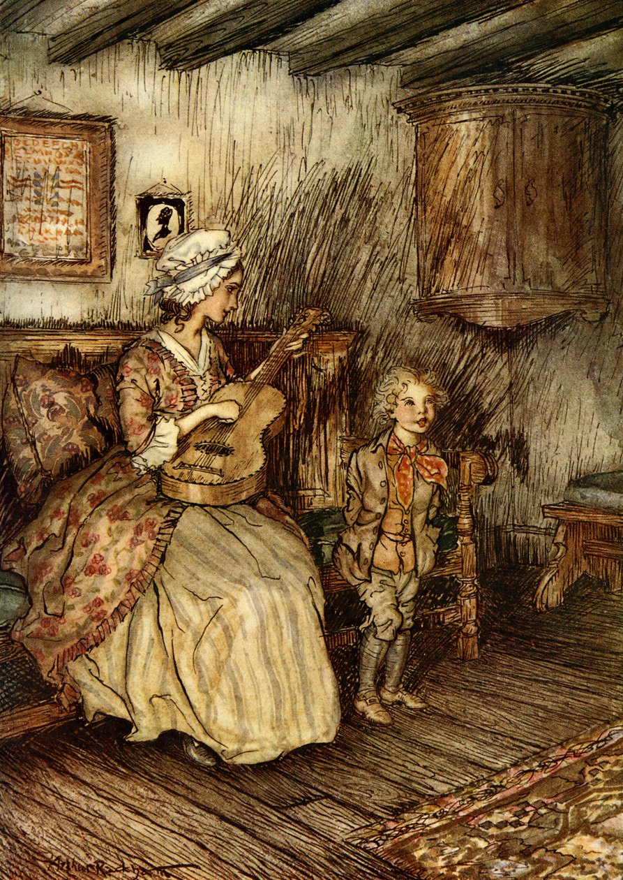 Wakefieldin kirkkoherra tekijältä Arthur Rackham