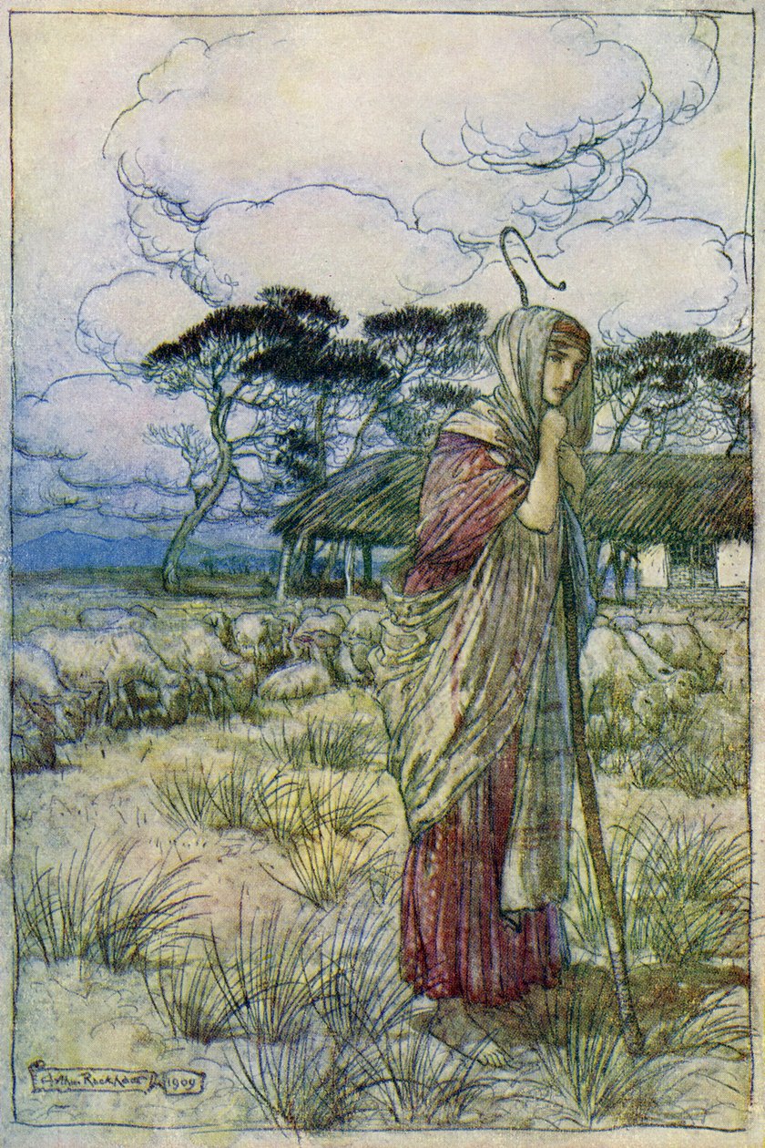 William Shakespearen Talvien tarina tekijältä Arthur Rackham