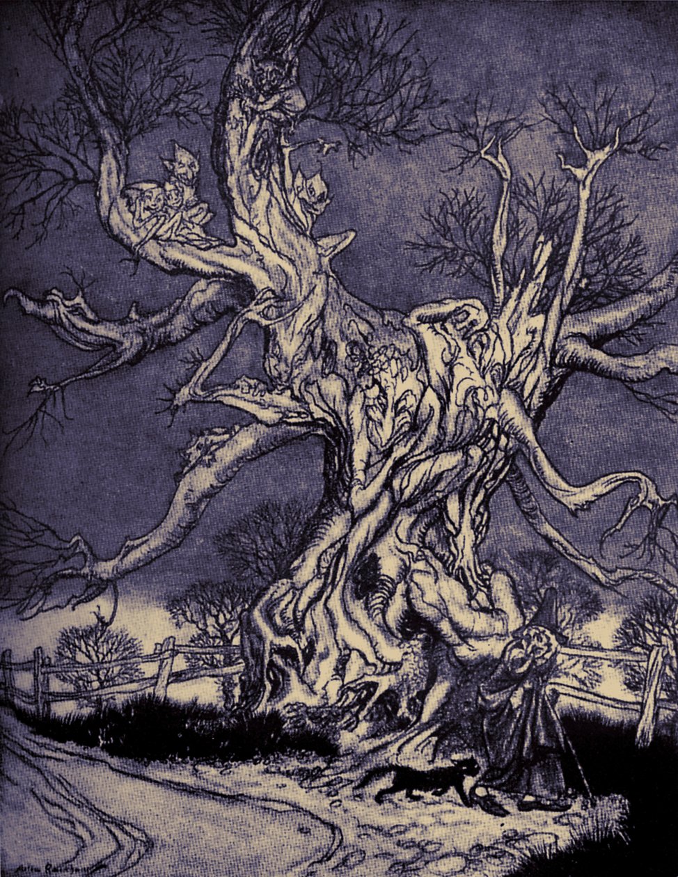 Sleepy Hollowin legenda tekijältä Arthur Rackham