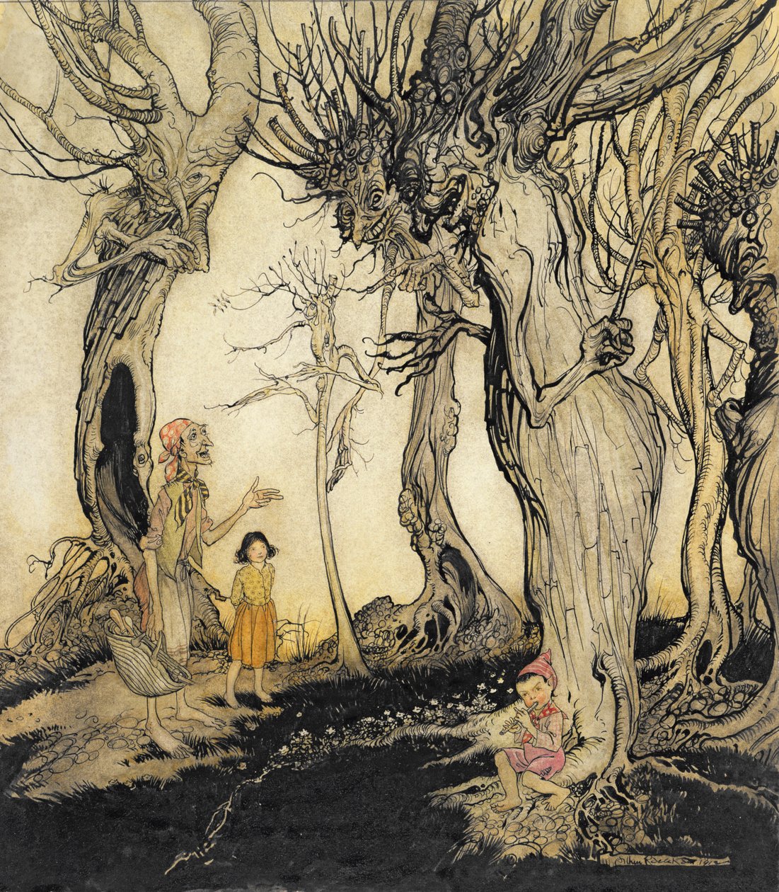 Puut ja kirves, "Aesop