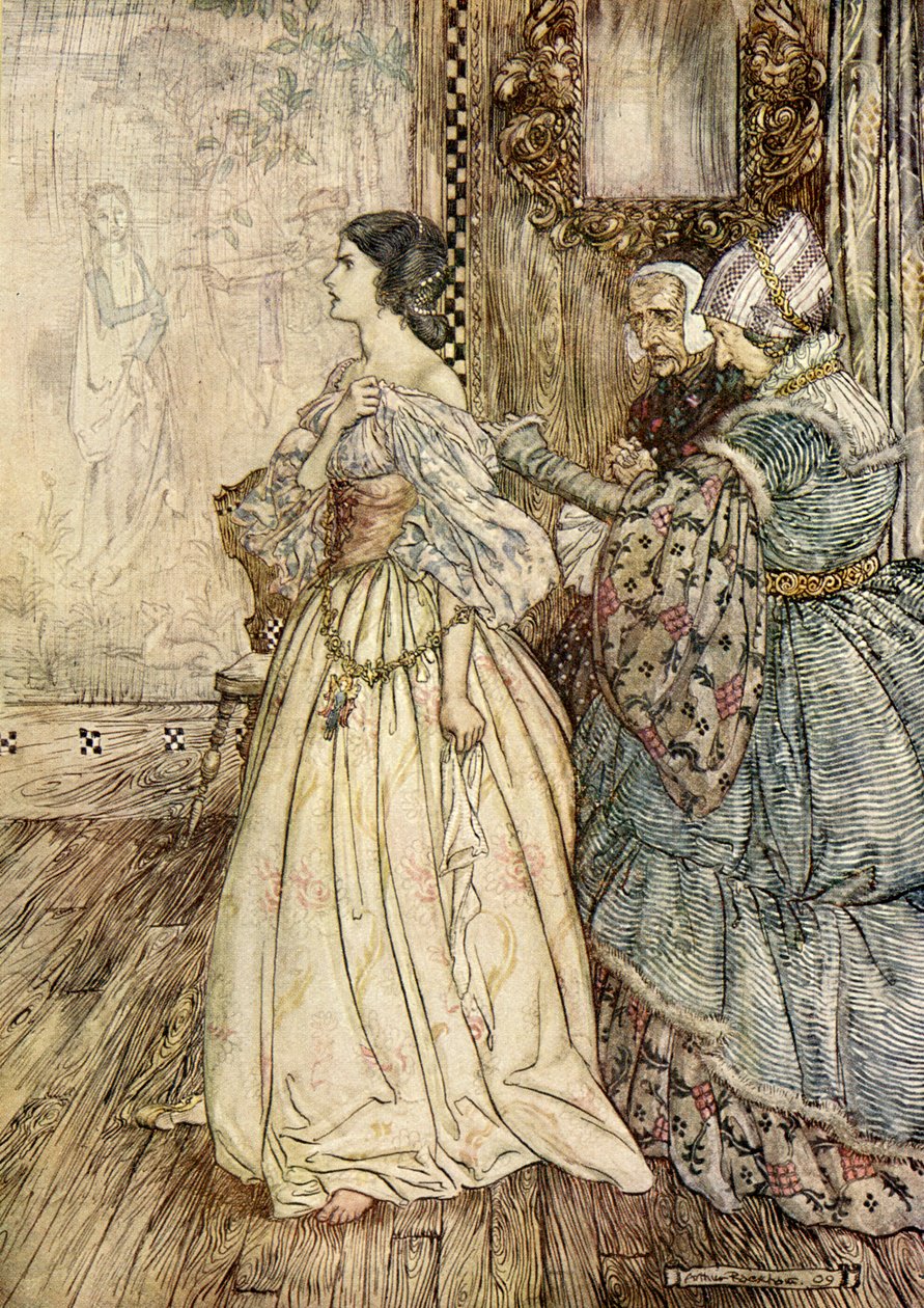 Undine Friedrich de la Motte Fouque tekijältä Arthur Rackham