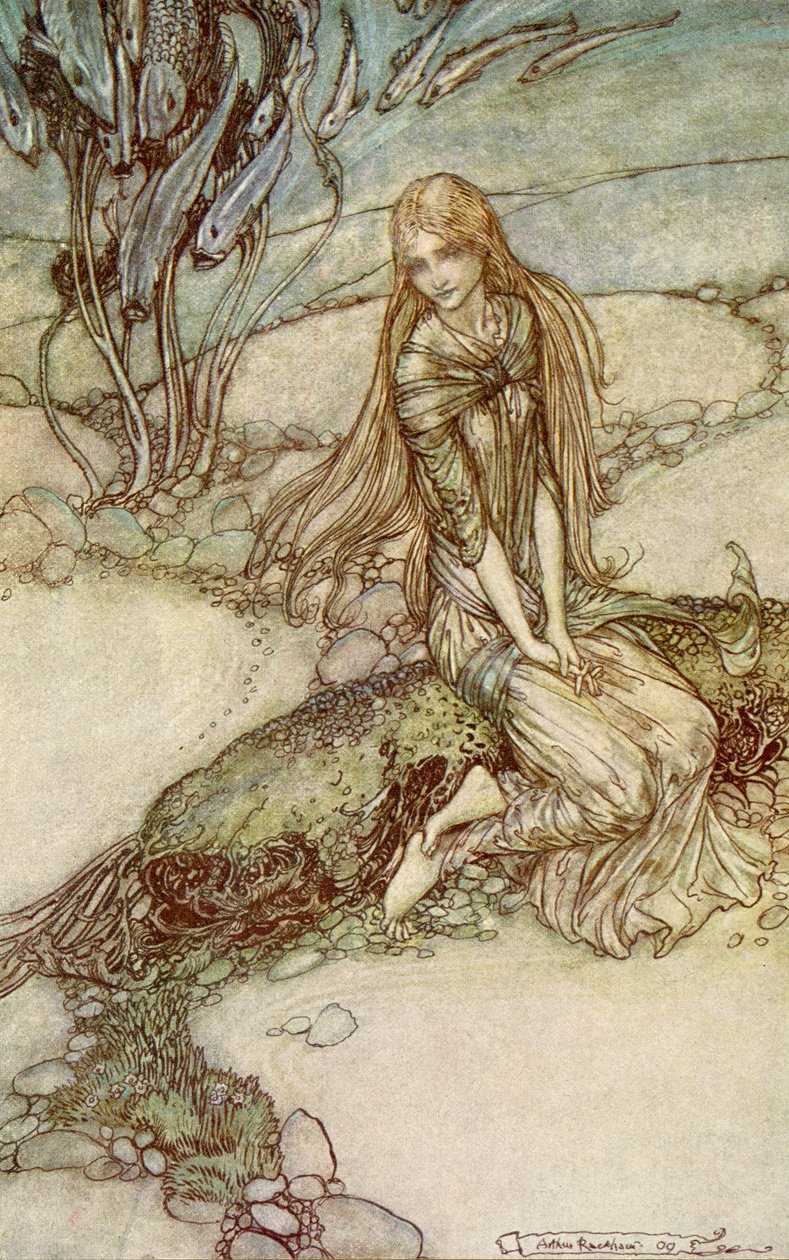 Undine Friedrich de la Motte Fouque tekijältä Arthur Rackham