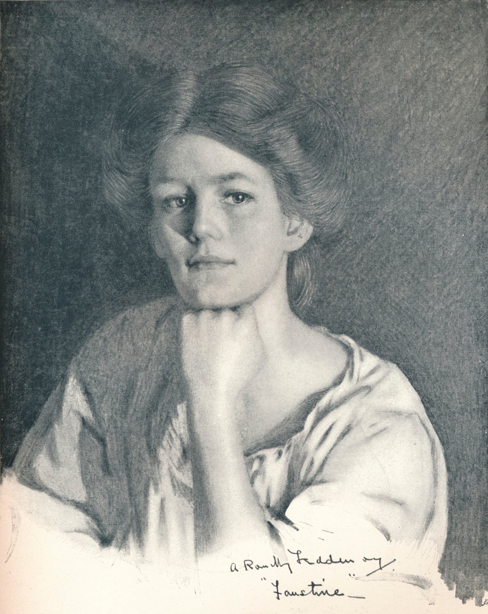 Faustina, c1900 tekijältä Arthur Romilly Fedden