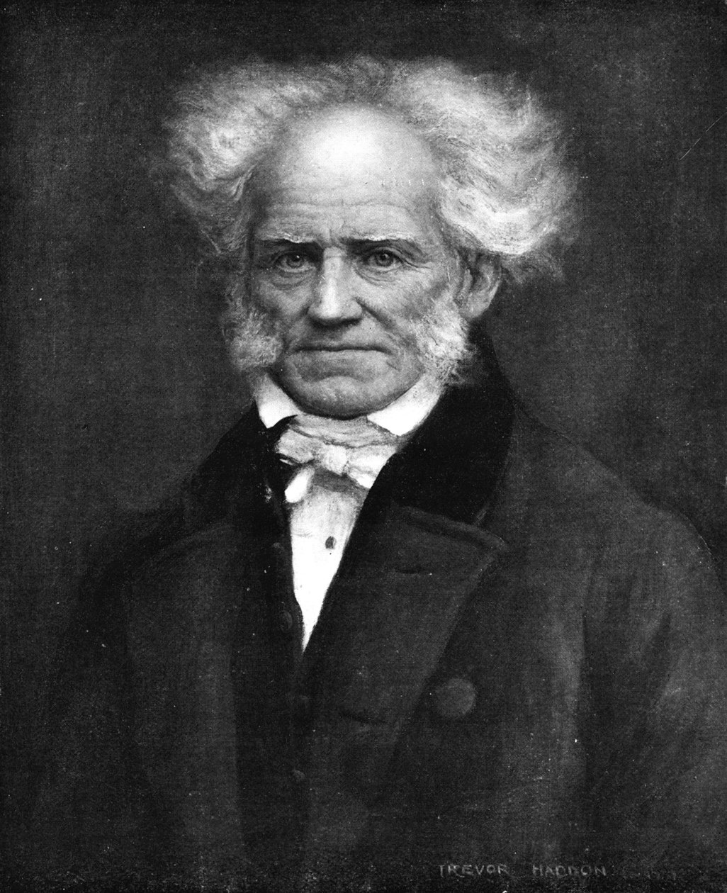Schopenhauer, saksalainen filosofi, 1911, 1911 tekijältä Arthur Trevor Haddon