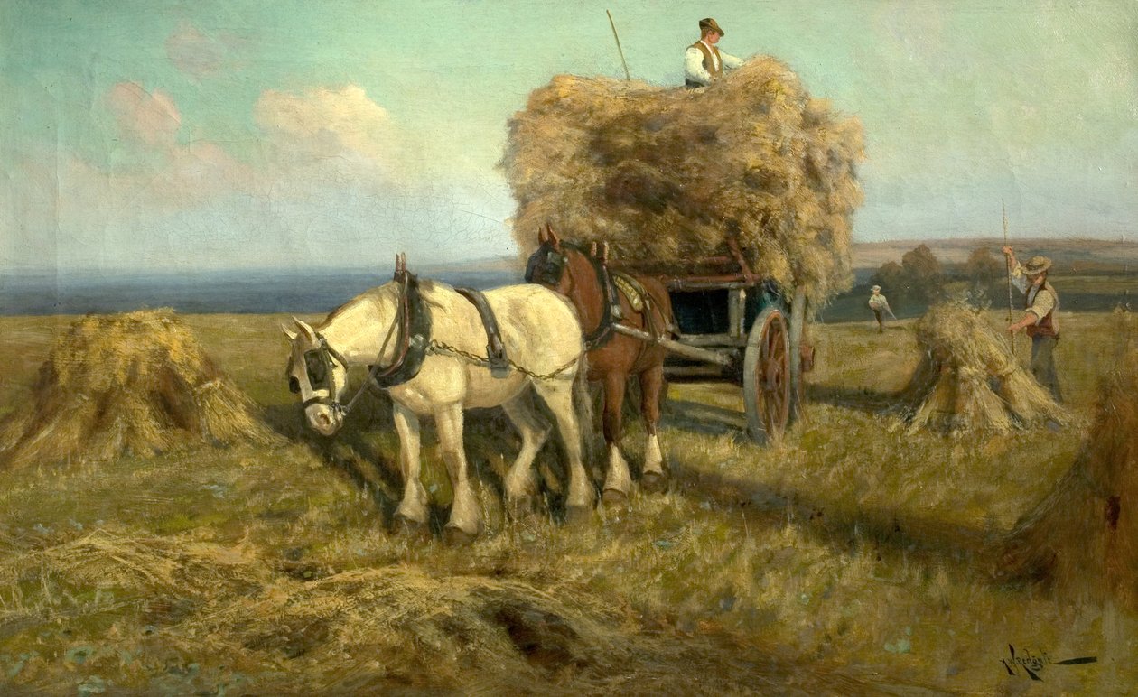 Harvest Wagonin lastaus tekijältä Arthur Walker Redgate