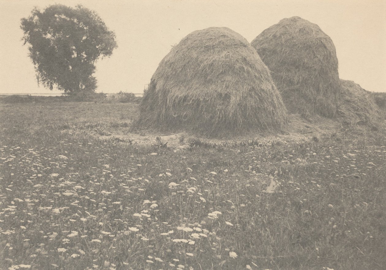Haystacks, Ipswich,c. 1894 (kuva) tekijältä Arthur Wesley Dow