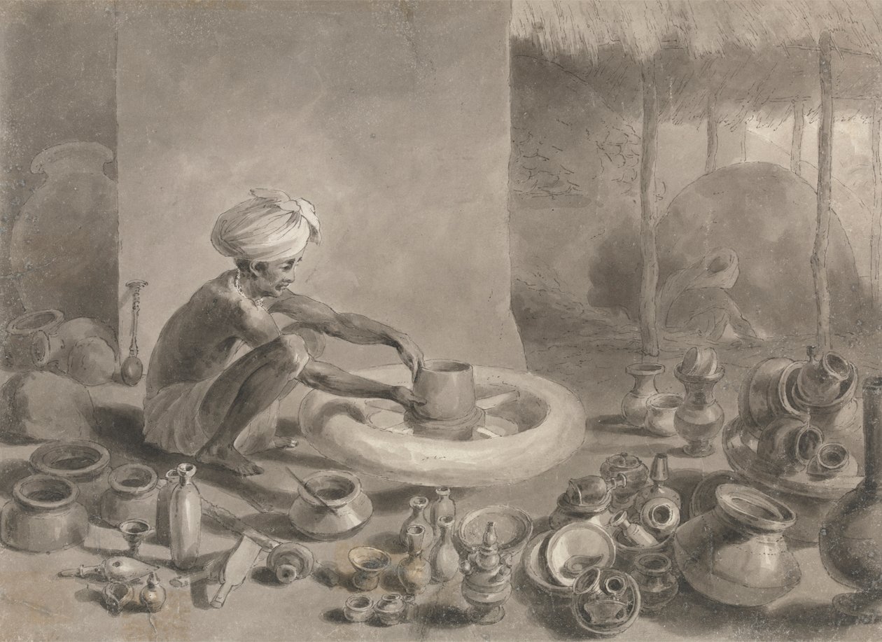 Intialainen Potter tekijältä Arthur William Devis