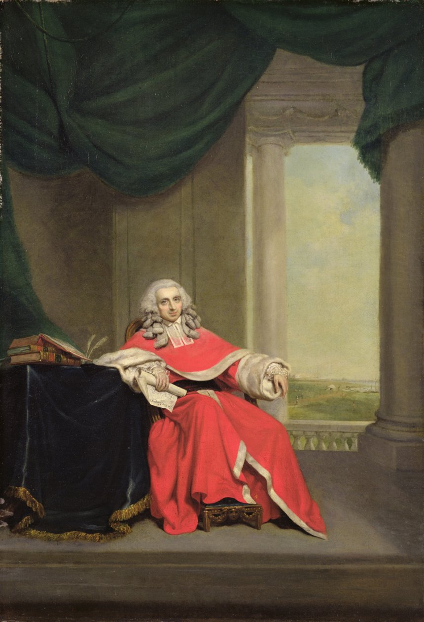Sir Robert Chambers, n. 1789 (öljy kankaalle) tekijältä Arthur William Devis