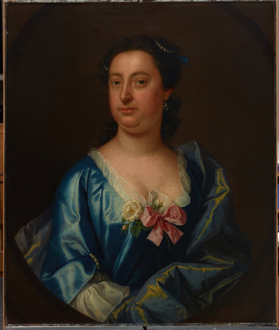 Naisen muotokuva, mahdollisesti Edward Hyde, Lord Cornbury mekossa Muokkaa tätä Wikidatassa tekijältä Artist UnknownUnidentified painter label QS