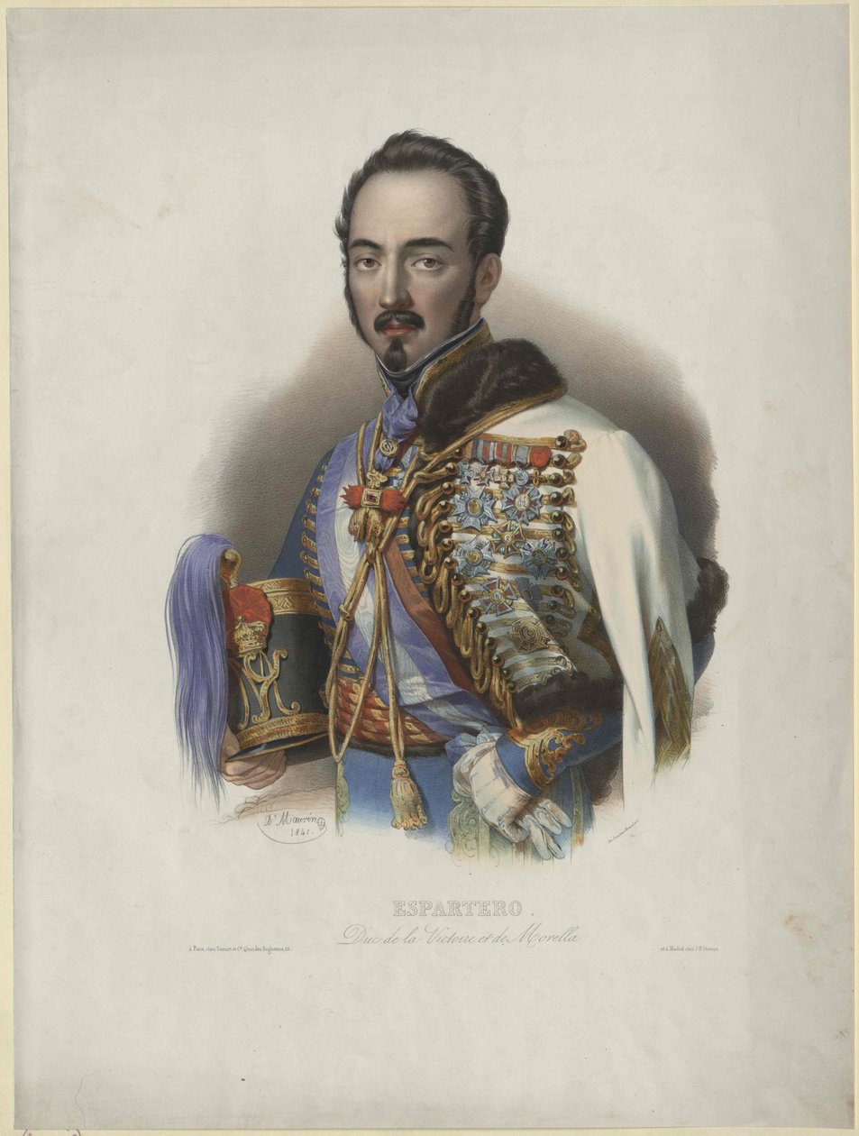 1. Duque de La Victoria Espartero tekijältä Artist Unknown
